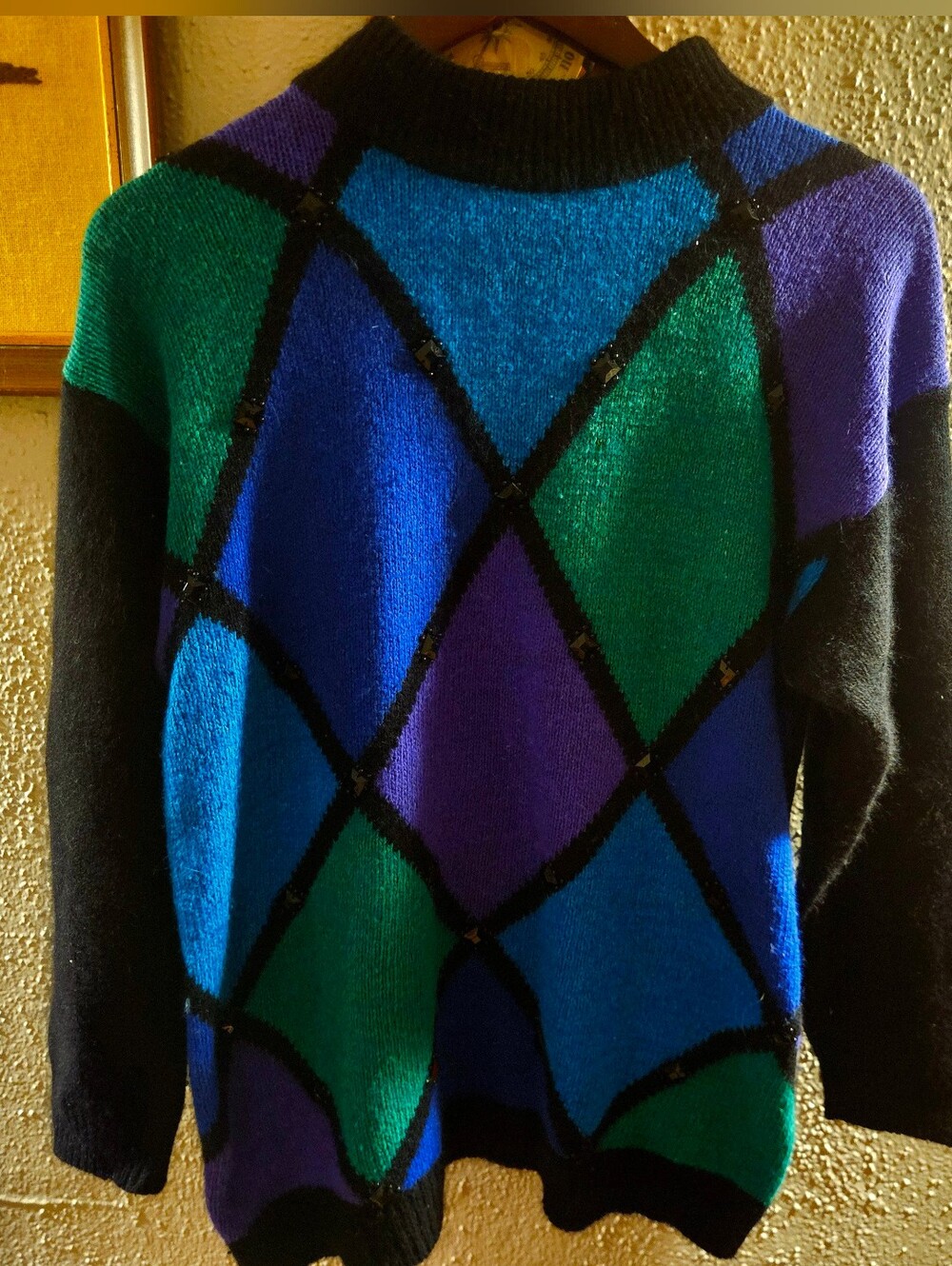 Private Party argyle sweater